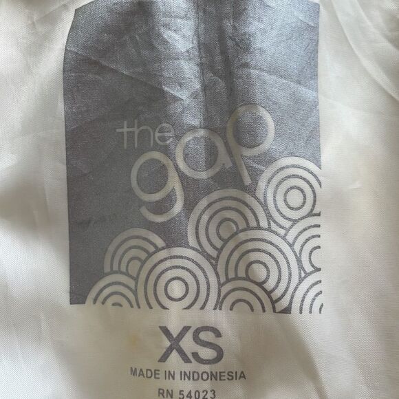 EUC! Gap Side Snap Off White Thick Puffer Jacket - XS - Picture 8 of 10